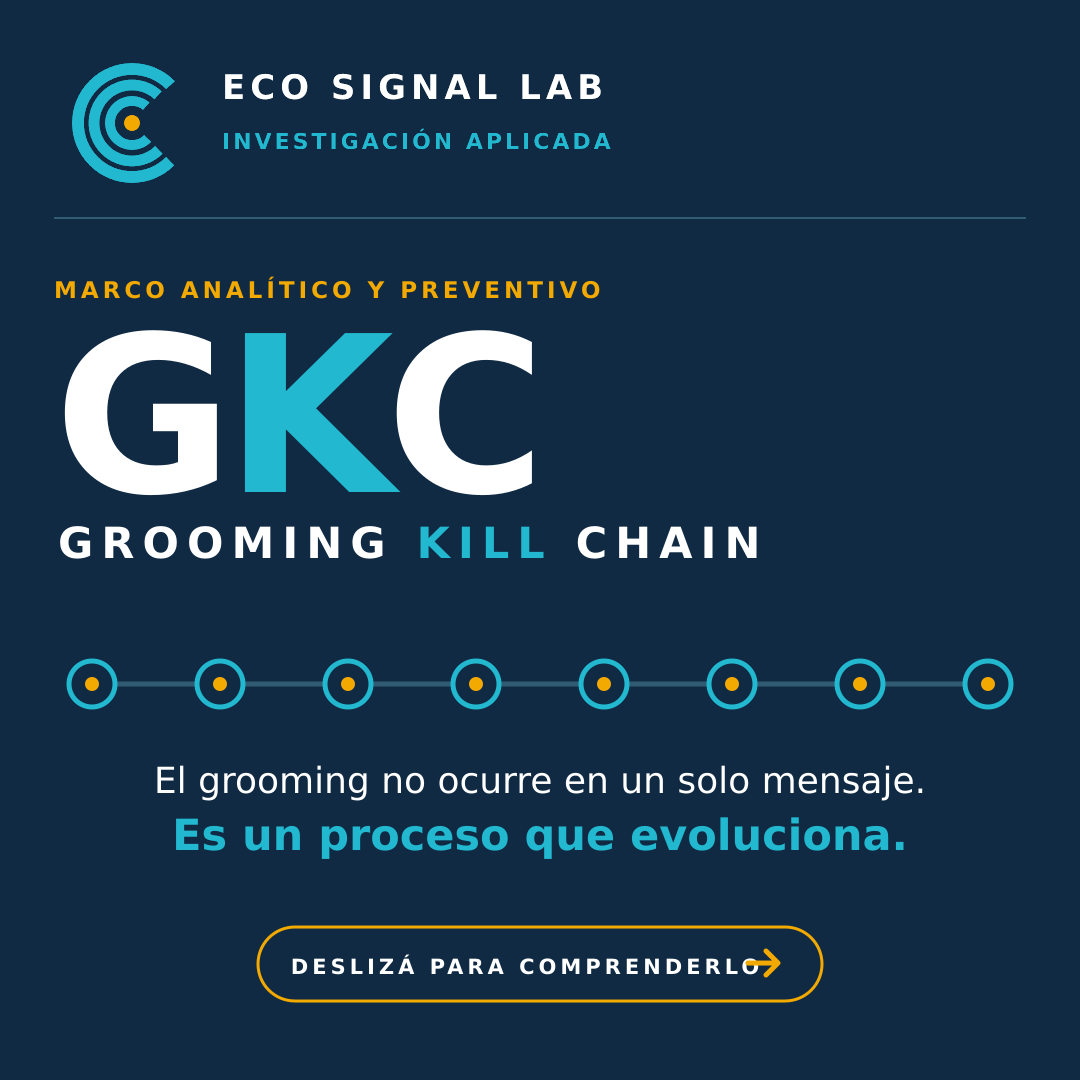 Grooming Kill Chain: un marco para comprender e interrumpir la evolución del grooming